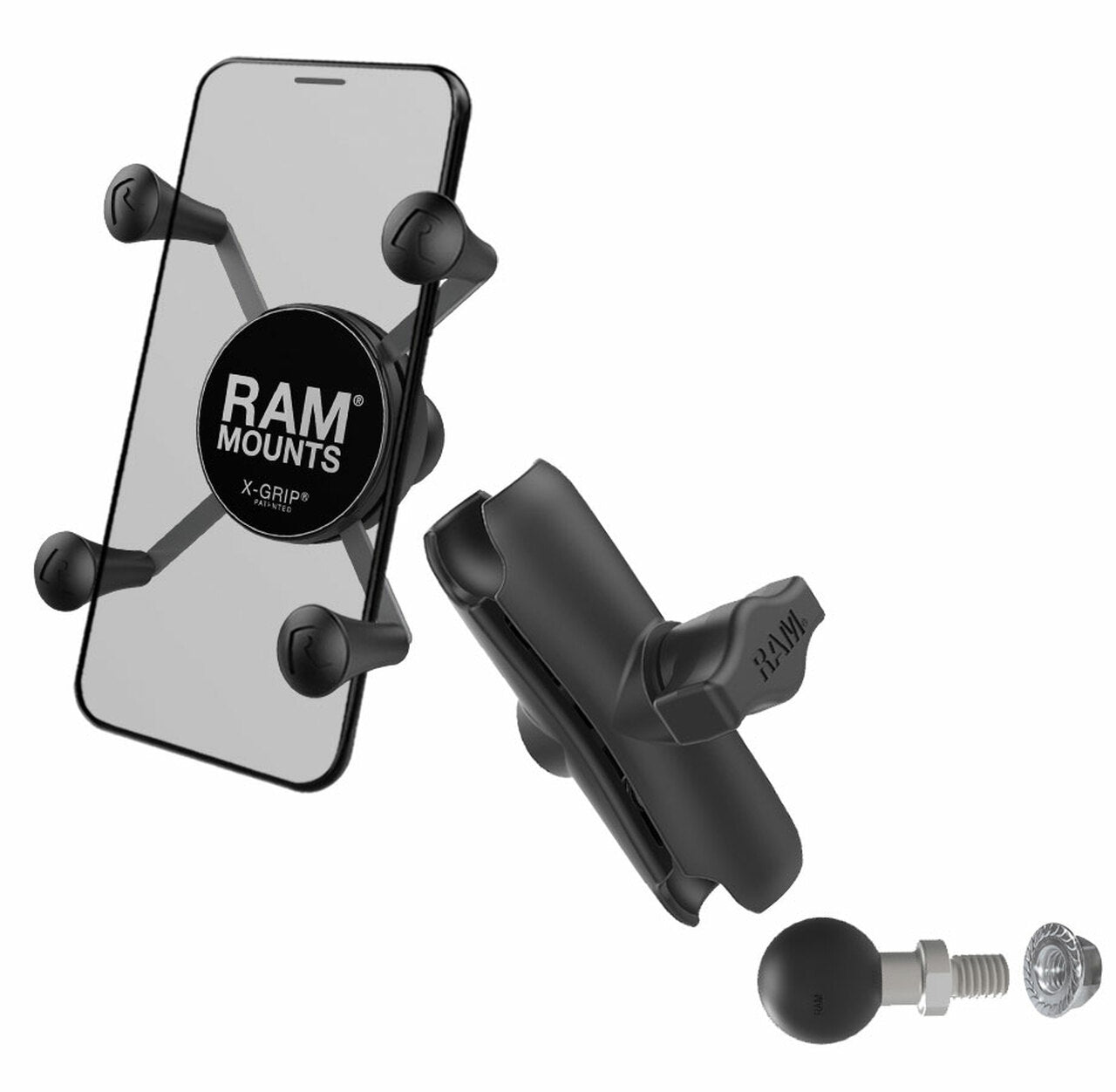X-Grip Phone Holder w/ Arm & 1 Ball – Innovative Ag