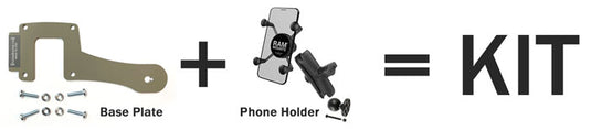 Phone Holder BRACKET for John Deere Gen 4 Display