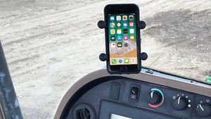 Phone Holder BRACKET for Large Ag Cabs in John Deere Tractors and Sprayers